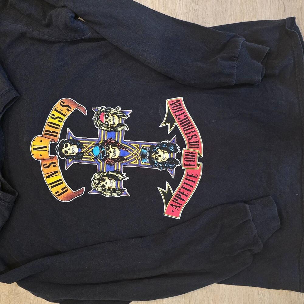 Vintage style guns n roses long sleeve